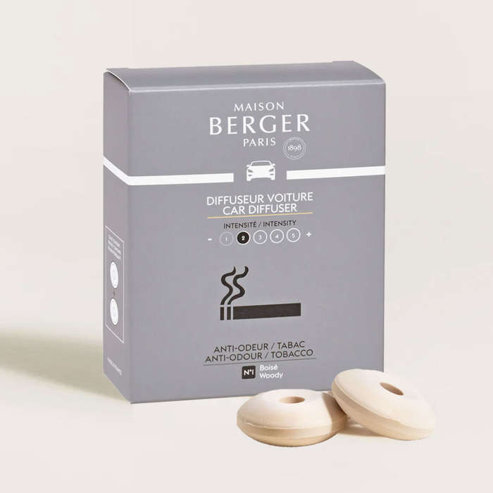 Lampe Berger Anti Tobacco Odor Car Diffuser Refill Woody
