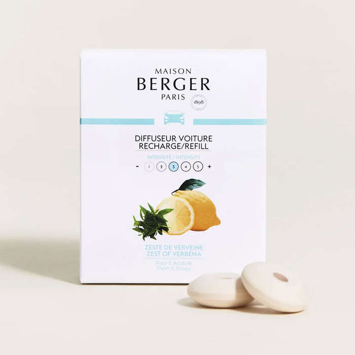 Lampe Berger Zest Of Verbena Car Diffuser Refill