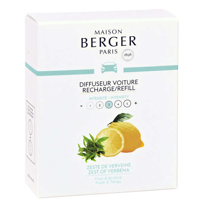 Lampe Berger Zest Of Verbena Car Diffuser Refill