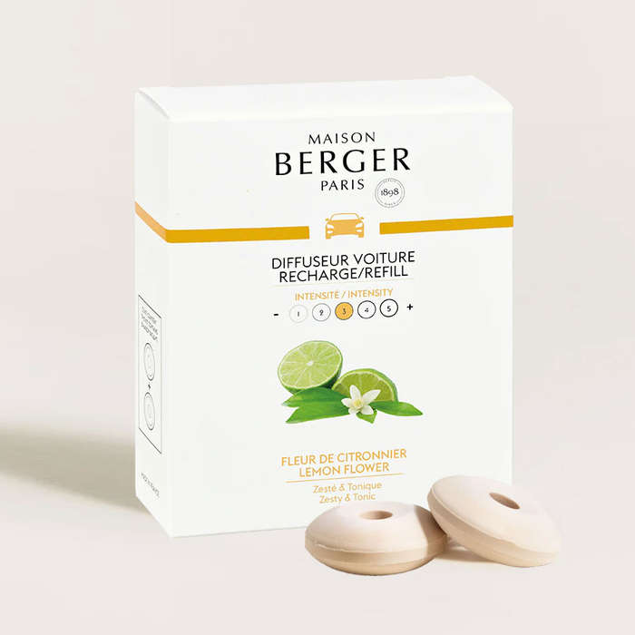 Lemon Flower - Lampe Berger Car Diffuser Refill