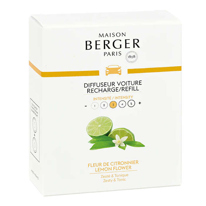 Lemon Flower - Lampe Berger Car Diffuser Refill