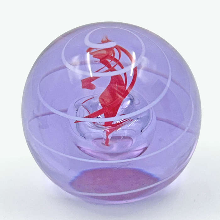 Caithness Scotland Galactica Art Glass Paperweight LTD Edition