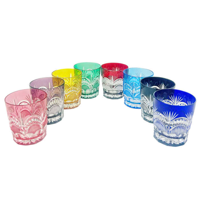 Crystal Longe Whisky Glasses  AJR Hungary