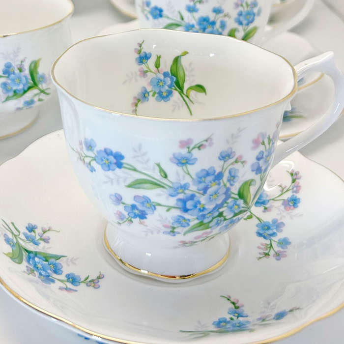 Royal Albert Forget Me Not Tea 21 Piece Tea Set