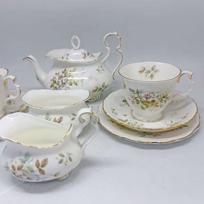 Royal Albert Haworth Bachelor Tea For Two Tea Set