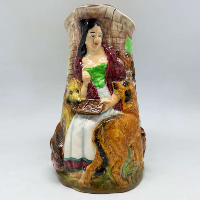 Burleigh Ware Old Feeding Time  Jug 1930