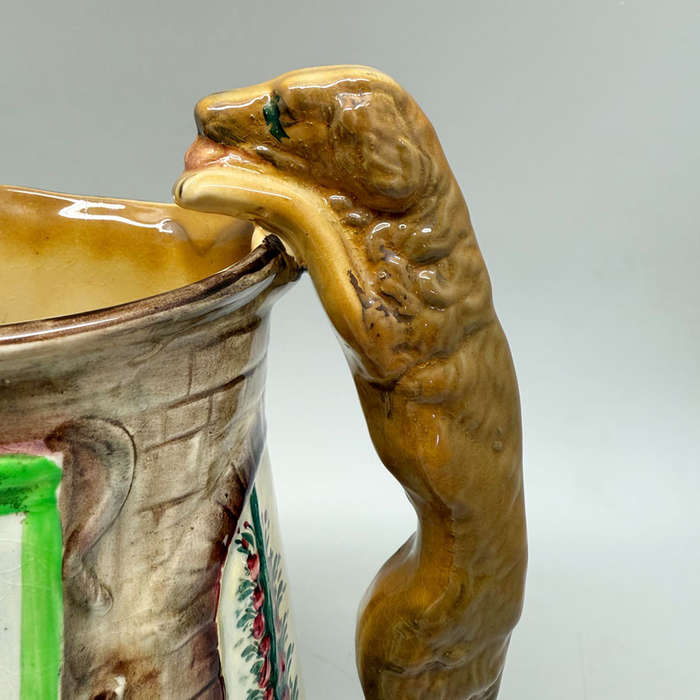 Burleigh Ware Old Feeding Time  Jug 1930