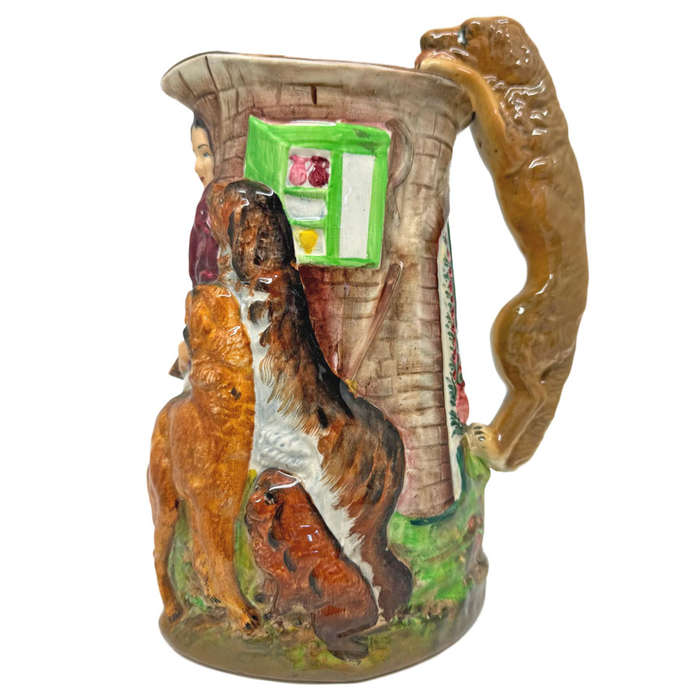 Burleigh Ware Old Feeding Time  Jug 1930