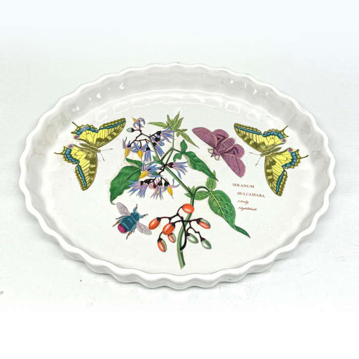 Portmeirion Botanic Garden Pie Dish Woody Nightshade