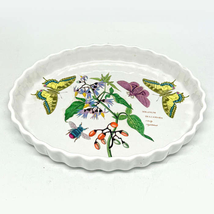 Portmeirion Botanic Garden Pie Dish Woody Nightshade