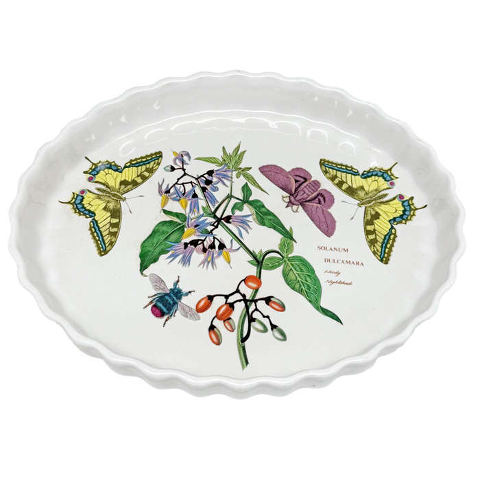Portmeirion Botanic Garden Pie Dish Woody Nightshade