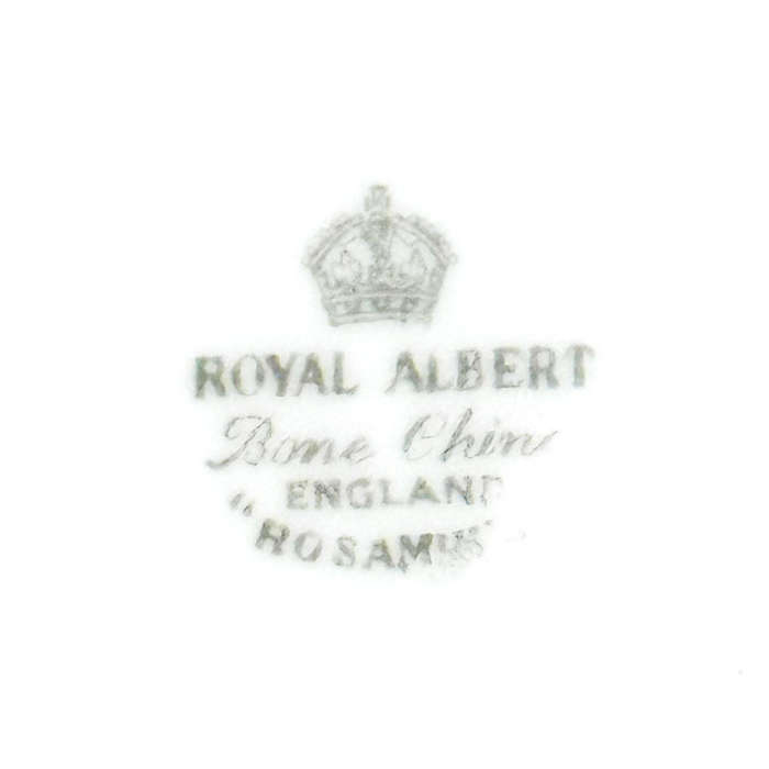 Royal Albert Rosamond Tab Handle Cake Plate