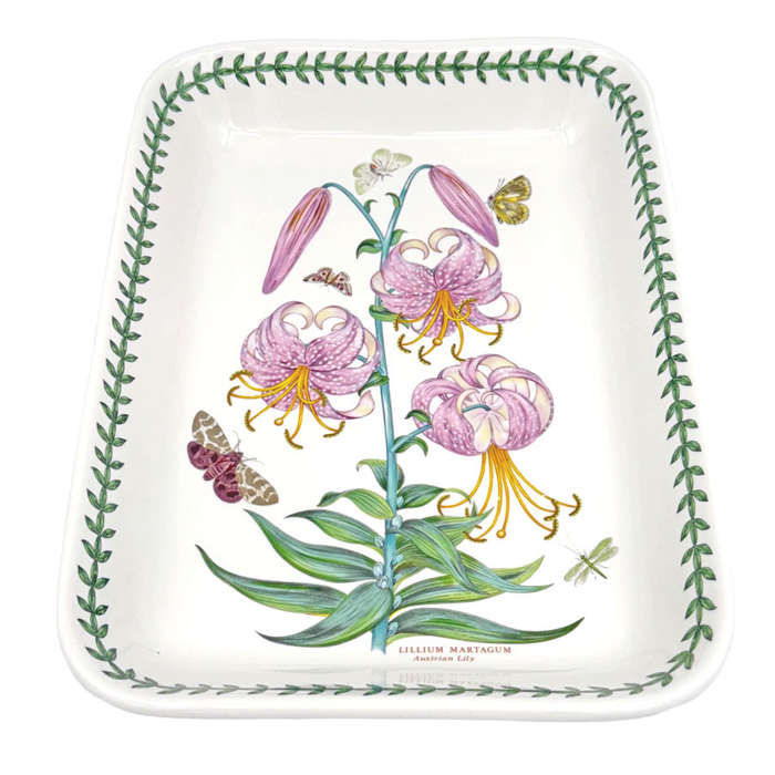 Portmeirion Botanic Austrian Lily Lasagna Dish