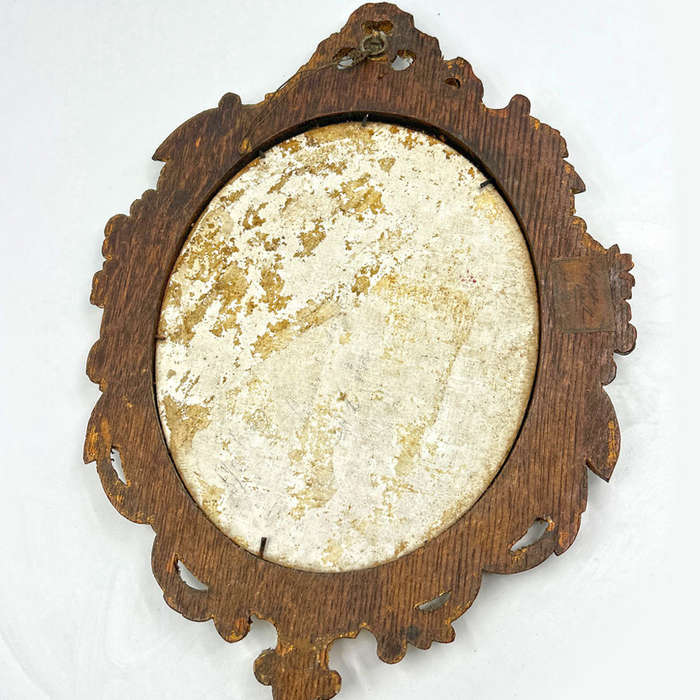 KPM Madonna Della Seggiola Framed Wall Plaque C1840