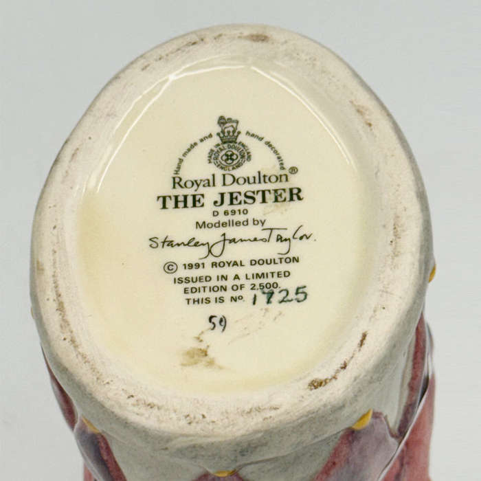 The Jester D6910 Royal Doulton Toby Jug Ltd