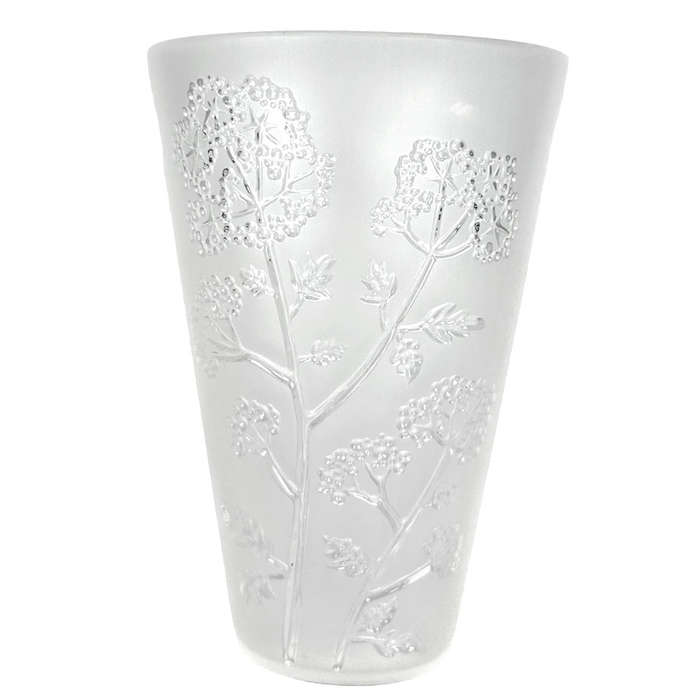 Rene Lalique Edelweiss Flower Vase 20th