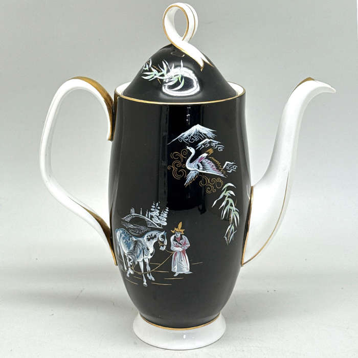 Royal Albert Oriental Black Coffee Pot