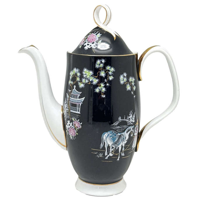 Royal Albert Oriental Black Coffee Pot
