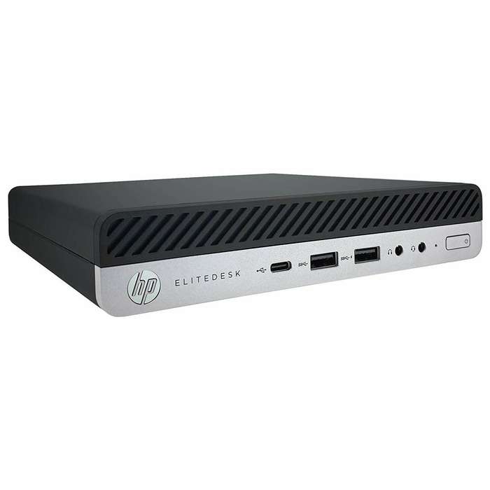 HP EliteDesk 800 G4 Mini - Intel Core i5-8500 8th Gen, 8GB DDR4 Ram, 256GB SSD, &, MS Win11 Pr...