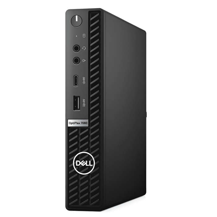 Dell OptiPlex 7080 Mini Desktop PC - Intel Core i5-10500T(10th Gen), 8GB Ram, 256GB SSD, &, MS...