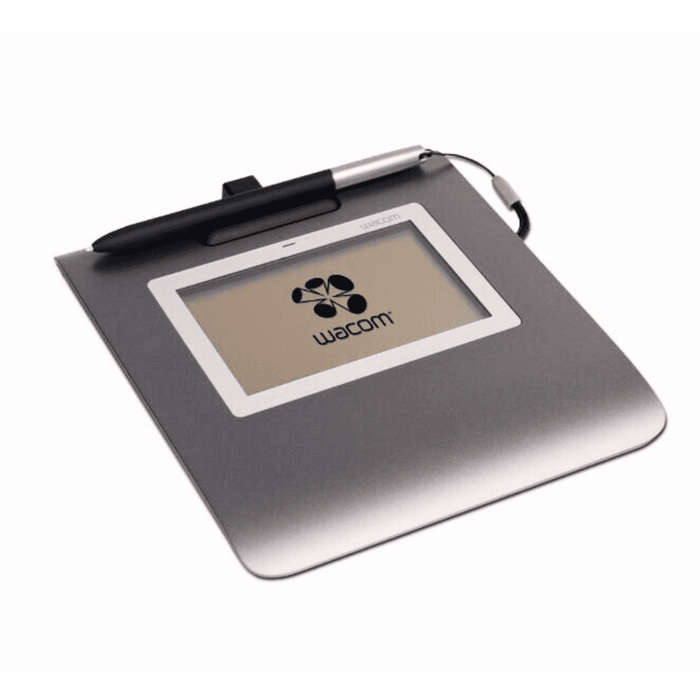 Wacom STU-430 Monochrome LCD Signature Pad, Cordless and Battery-Free Pen (Refurbished)