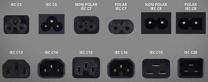 C14 TO C15, 1.8M, 3*0.75MM2 CABLES