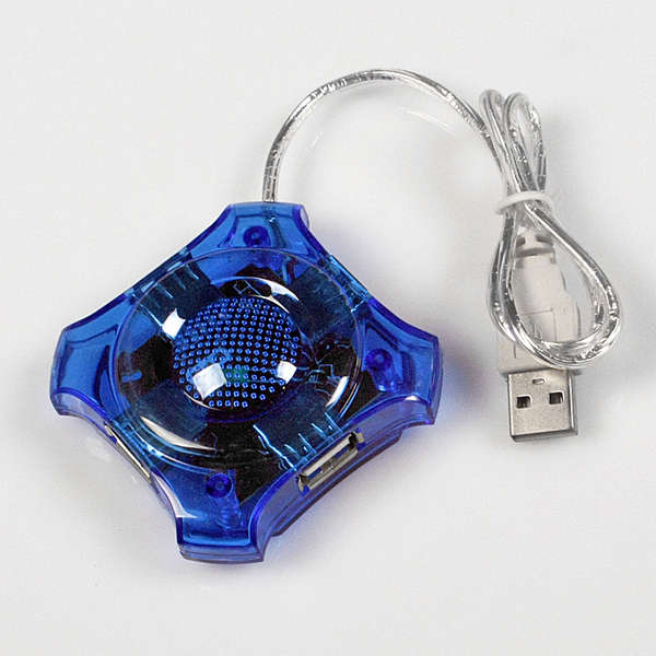 USB SLIM 4 PORT HUB VER 3.0 SILVER