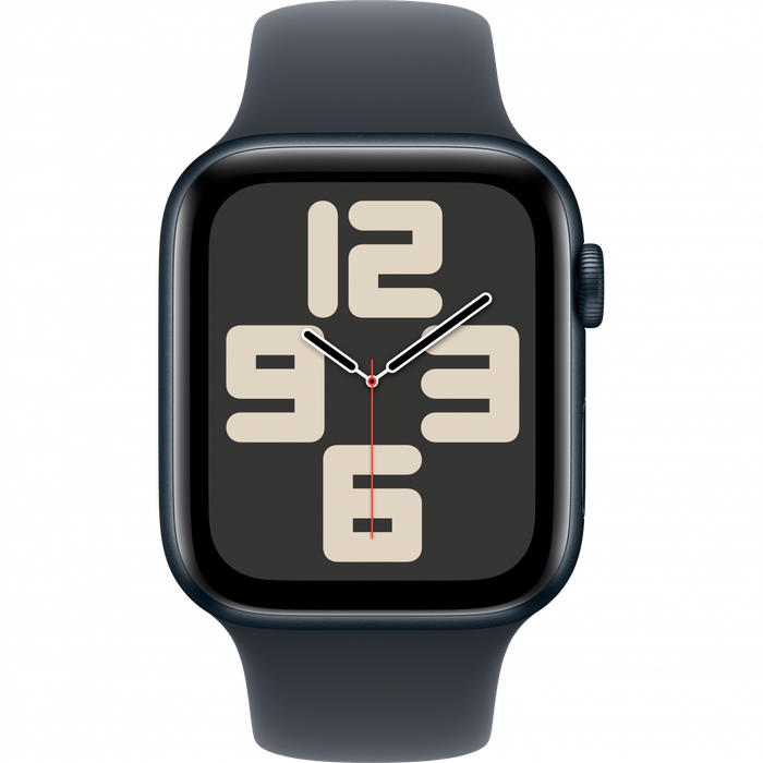 Apple Watch SE GPS + Cellular 40mm Midnight Aluminium Case with Midnight Sport Band - S/M,Model A...