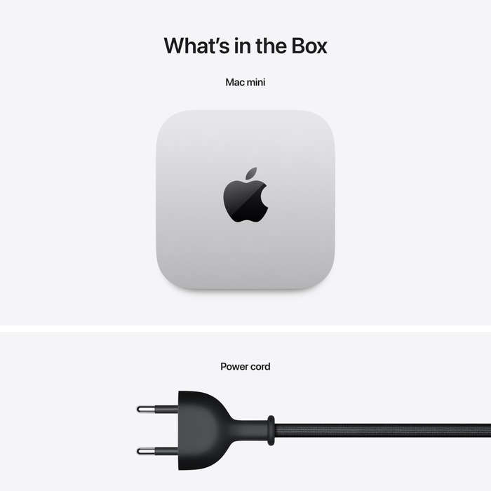 Mac mini: Apple M4 Pro chip with 12core CPU and 16core GPU, 24GB, 512GB SSD,Model A3239