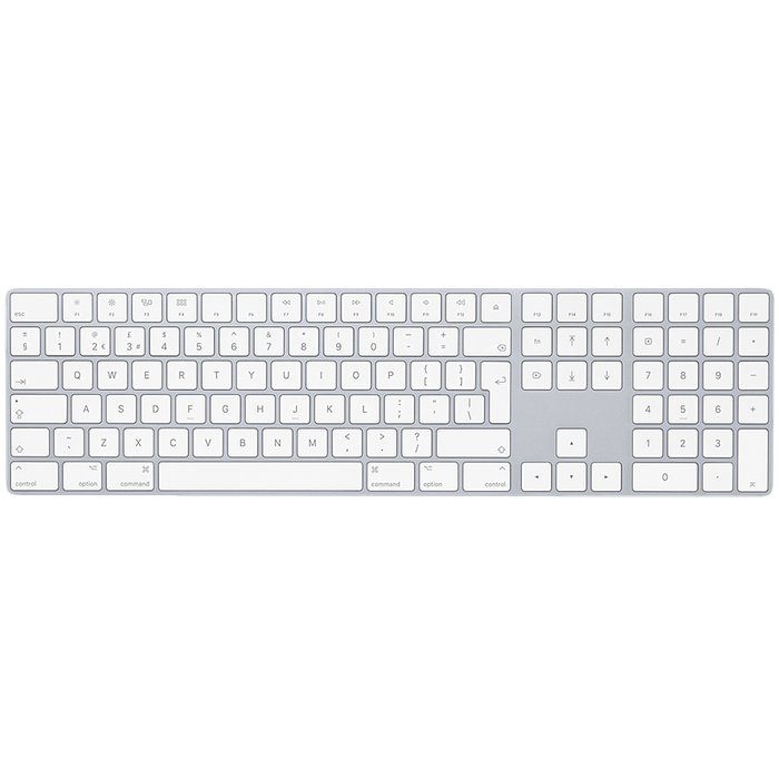 Magic Keyboard with Numeric Keypad - International English - Silver,Model A1843