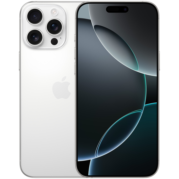 iPhone 16 Pro Max 256GB White Titanium,Model A3296