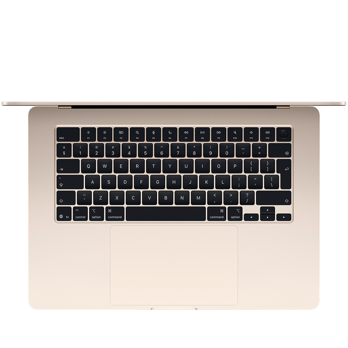 15-inch MacBook Air: Apple M4 chip with 10-core CPU and 10-core GPU, 16GB, 256GB SSD - Starlight,...