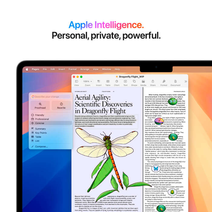 13-inch MacBook Air: Apple M4 chip with 10-core CPU and 10-core GPU, 24GB, 512GB SSD - Silver,Mod...