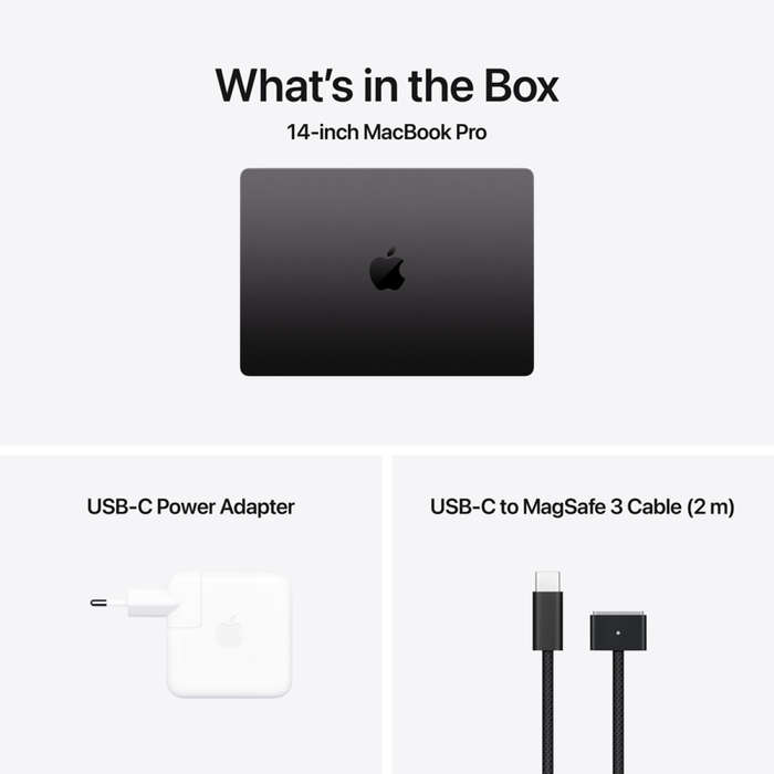 14-inch MacBook Pro: Apple M4 Pro chip with 14core CPU and 20core GPU, 24GB, 1TB SSD - Spac...