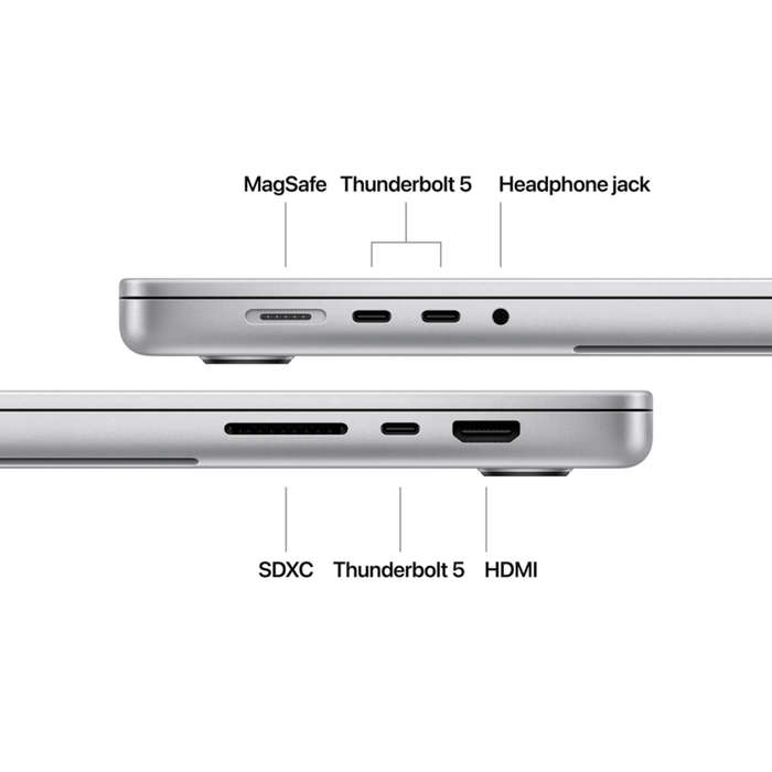 16-inch MacBook Pro: Apple M4 Pro chip with 14core CPU and 20core GPU, 24GB, 512GB SSD - Si...