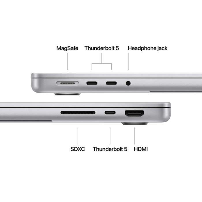 14-inch MacBook Pro: Apple M4 Pro chip with 12core CPU and 16core GPU, 24GB, 512GB SSD - Si...