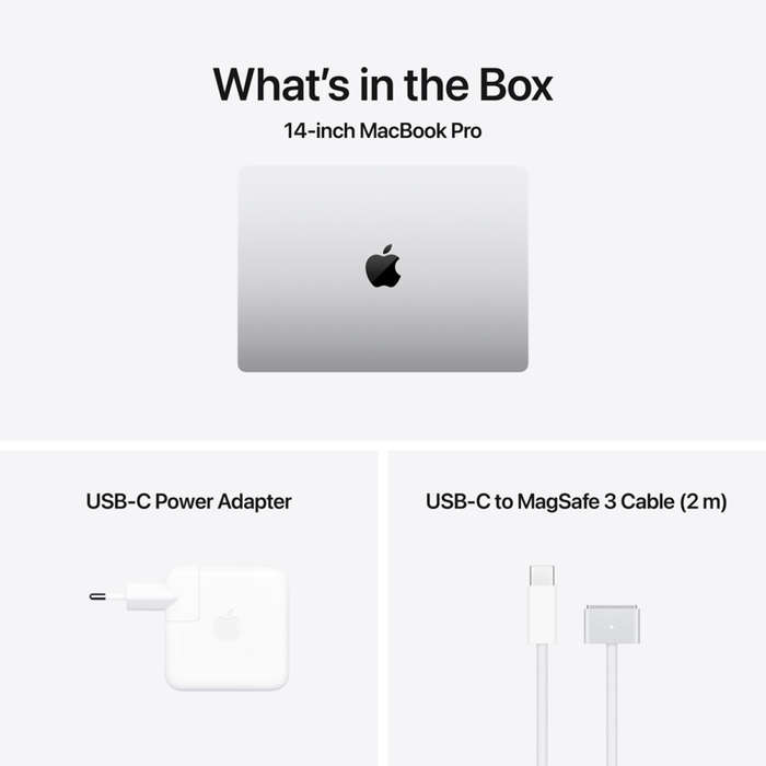 14-inch MacBook Pro: Apple M4 Pro chip with 12core CPU and 16core GPU, 24GB, 512GB SSD - Si...