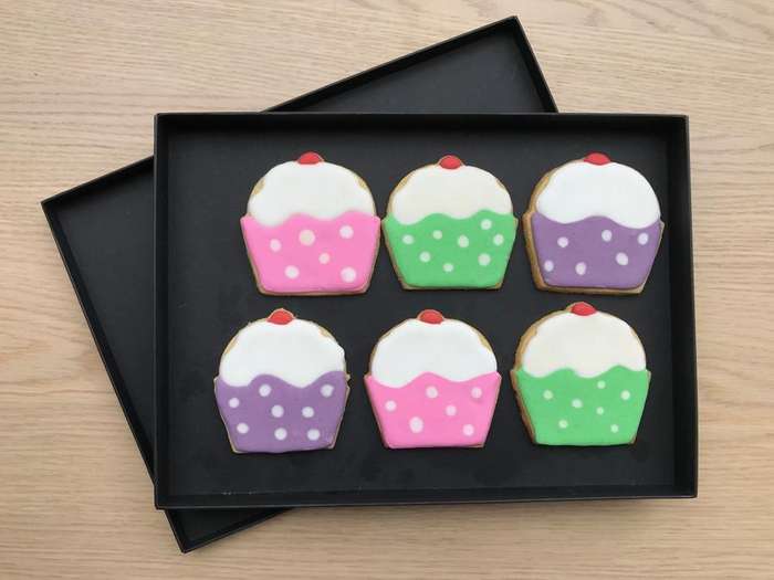 Cupcake Cookie Gift Box