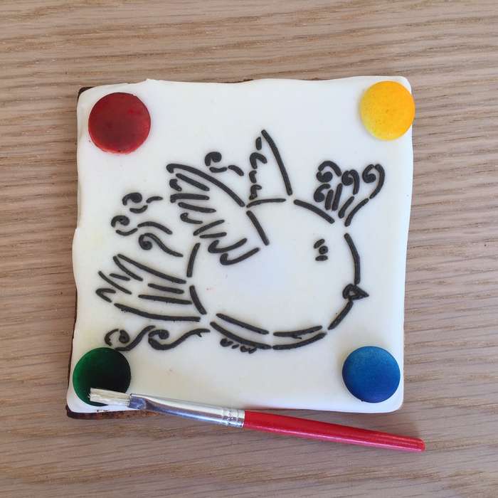 Paint Your Own Cookie Birdie