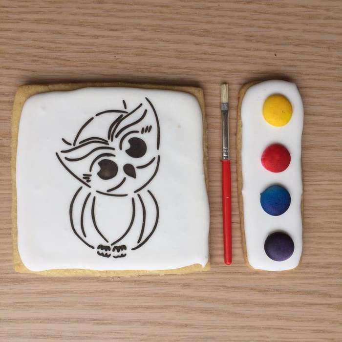 Paint Your Own Cookie Owl