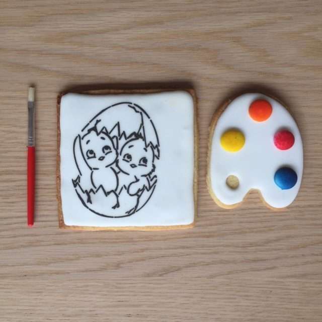 Paint Your Own Cookie Easter Chicks