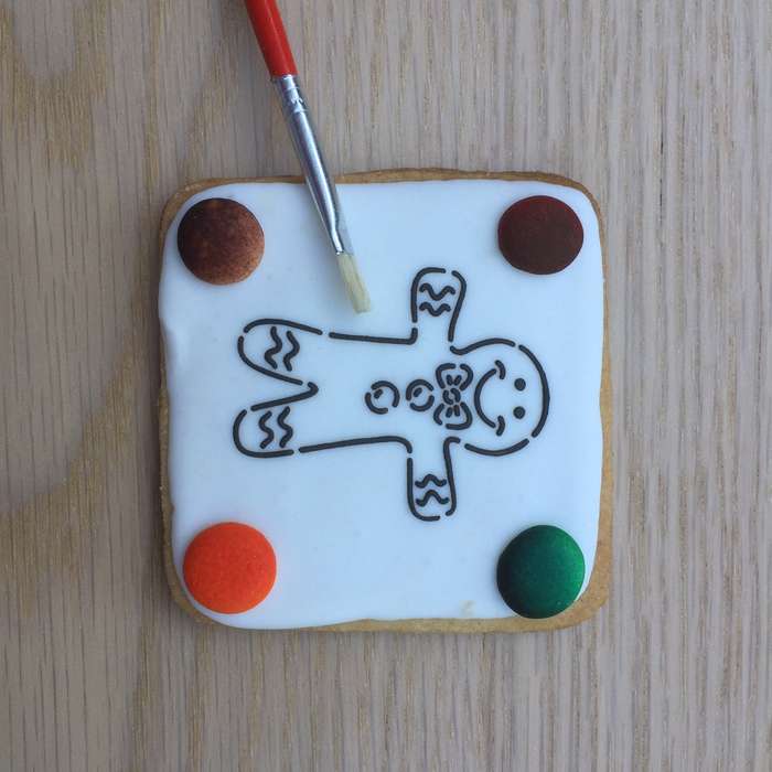Paint Your Own Cookie Gingerbread Man
