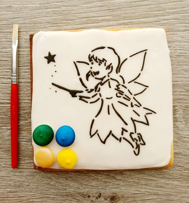 Paint Your Own Fairy Cookie