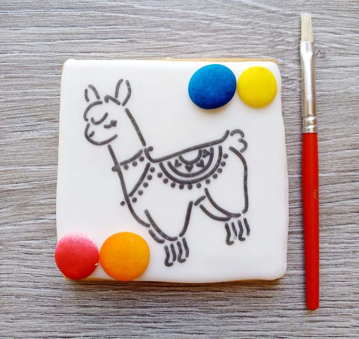 Paint Your Own Lama Drama