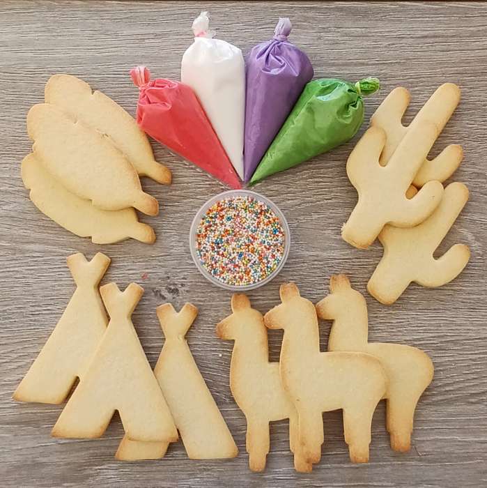 Llama Cookie Decorating Kit