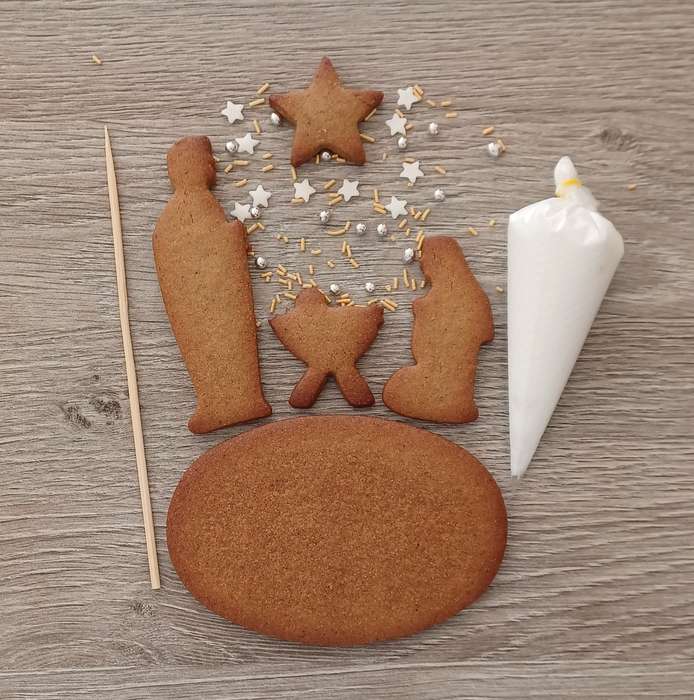 Mini Christmas Nativity Scene