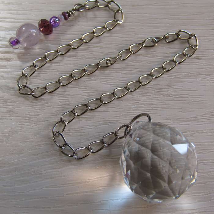 Lead Crystal Pendulum