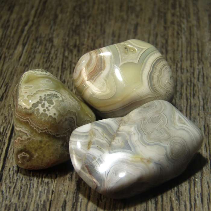 Crazy Lace Agate Tumbles