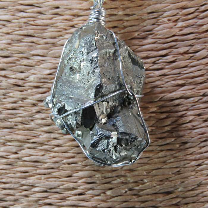 Gemstone Pendants on Ribbon Necklace