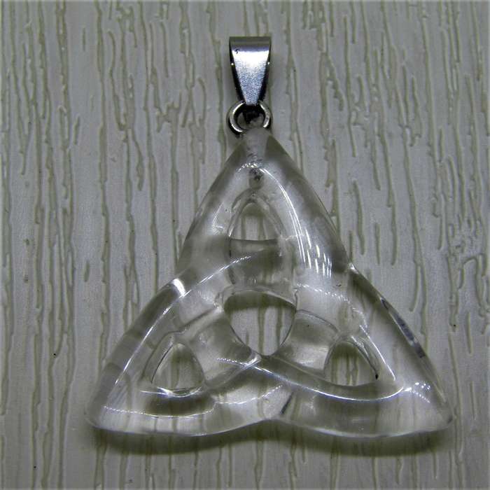 Gemstone Triquetra Pendants